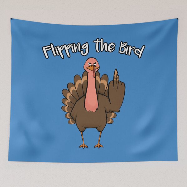 Item preview, Flipping the bird - Thanksgiving version designed and sold by ChuArts.