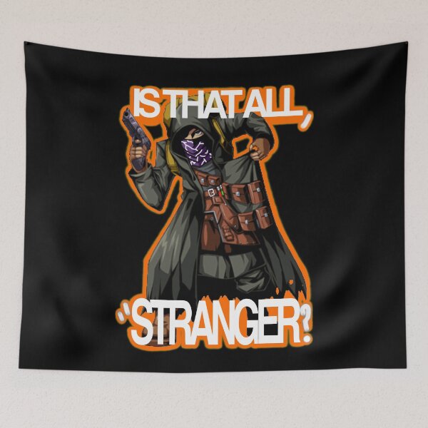 Item preview, Resident Evil 4 Merchant (Quotes # 4) (Orange OutLine) designed and sold by Brazz Official.