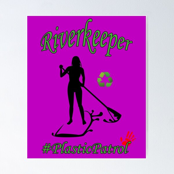 Item preview, Extinction Rebellion Paddle Board Riverkeeper Plastic Patrol Environmental designed and sold by DavidLeeDesigns.
