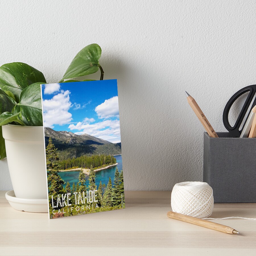 View of Emerald Point Art Board Print