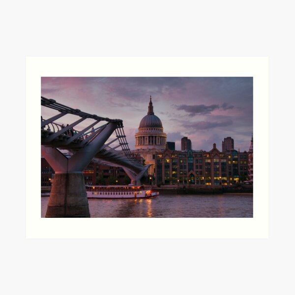 Greetings from London Art Print