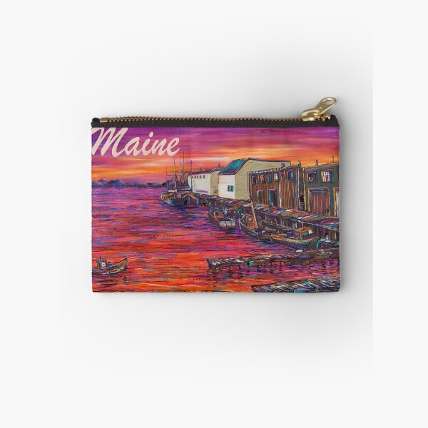 Item preview, Portland Maine Fishing Pier by Angela Ferrari designed and sold by ByFerrari.