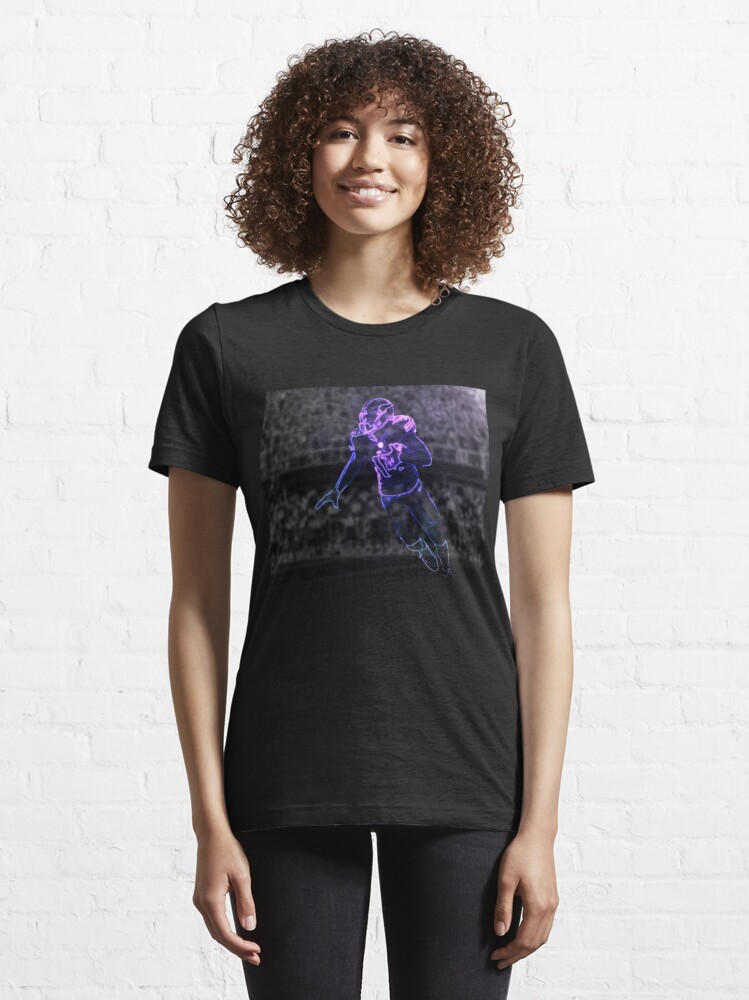 Stefon Diggs Glow Artwork | Graphic T-Shirt Dress