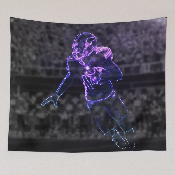 Item preview, Stefon Diggs Glow Artwork designed and sold by AJ’s Shop.
