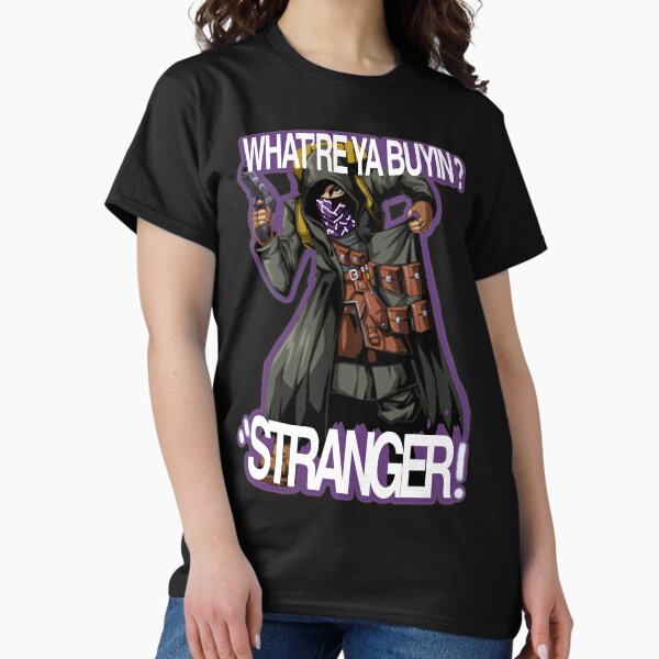 Item preview, Resident Evil 4 Merchant (Quotes # 5) (Purple OutLine) designed and sold by Brazz Official.