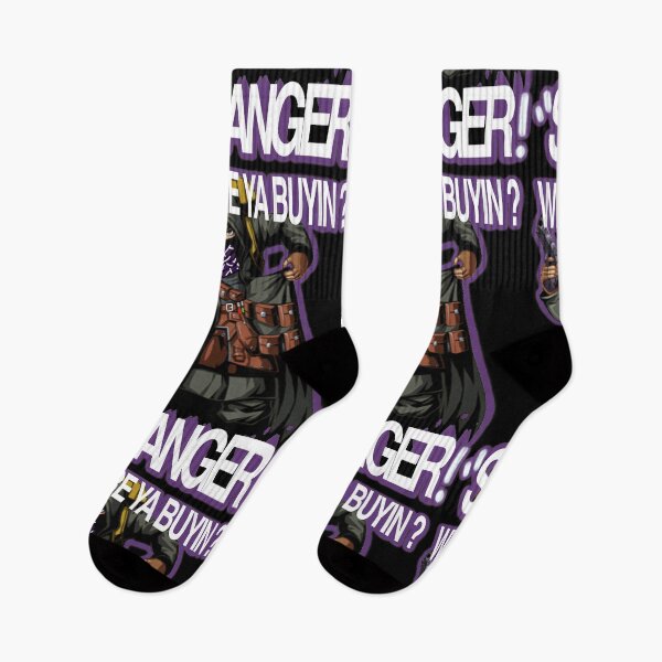 Item preview, Resident Evil 4 Merchant (Quotes # 5) (Purple OutLine) designed and sold by Brazz Official.