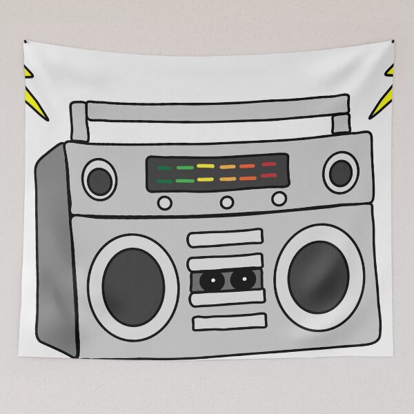 Item preview, Boombox designed and sold by Melanie Hirunsook.