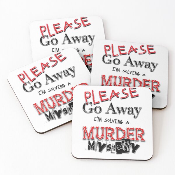 Item preview, Mystery Reader and Mystery Writer designed and sold by dakellyauthor.