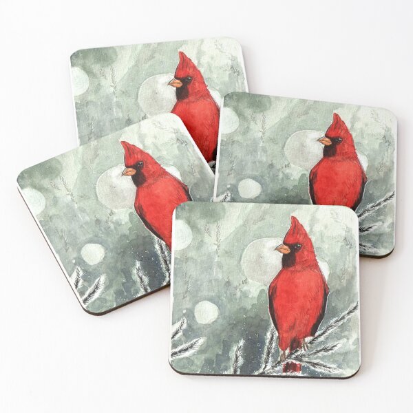 Item preview, Cardinal on branches T-Shirt designed and sold by Martinacor.