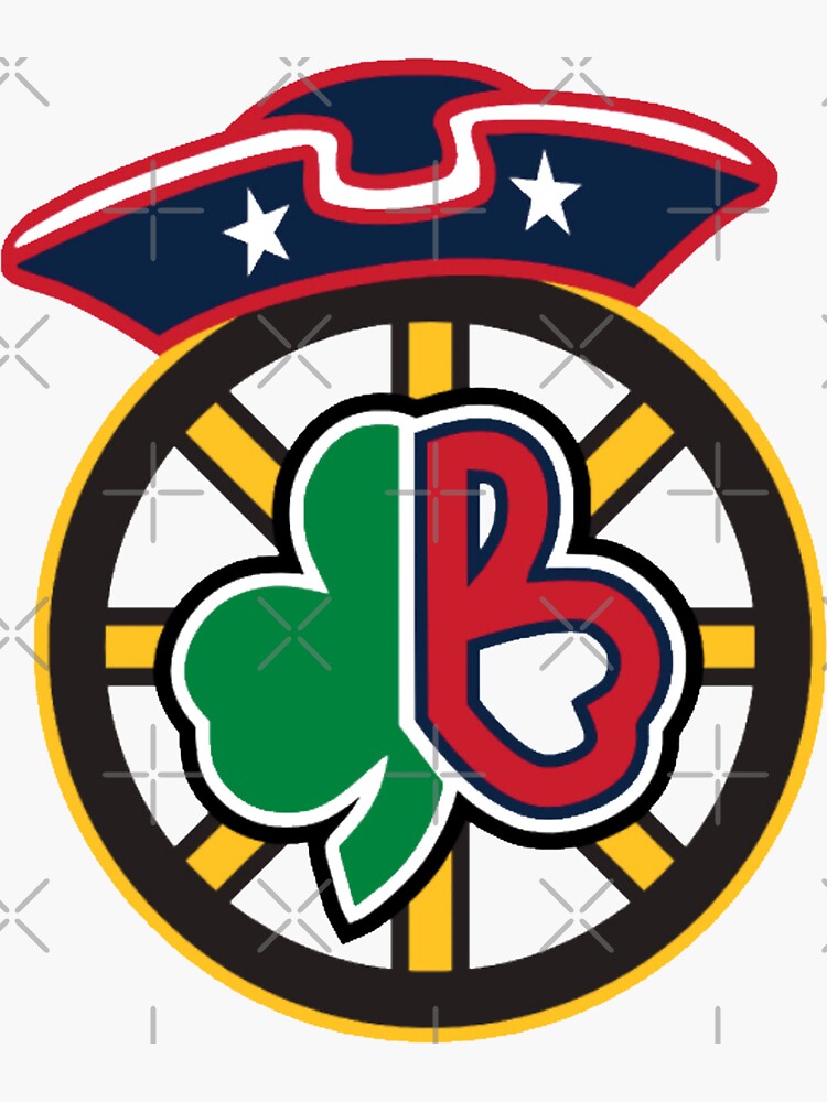 Boston Irish Sport Teams Patriots Celtics Red Sox Bruins Vinyl Sticker  Decal