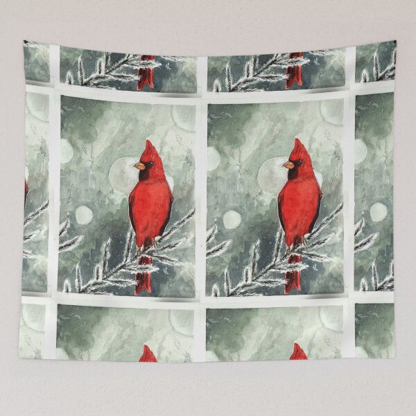 Item preview, Cardinal on branches T-Shirt designed and sold by Martinacor.