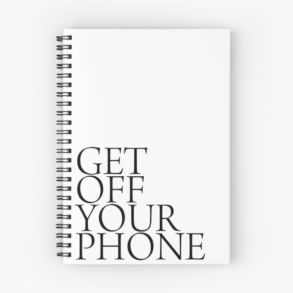 Item preview, Get Off Your Phone designed and sold by MooMooArt.