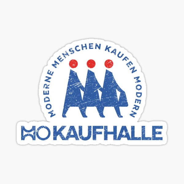 HO Kaufhalle Sticker
