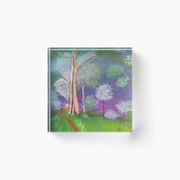 Item preview, Landscape at night designed and sold by AngiePaints.