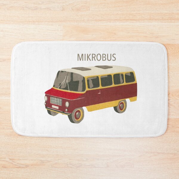 Item preview, A red and cream coloured microbus designed and sold by VictorIos.