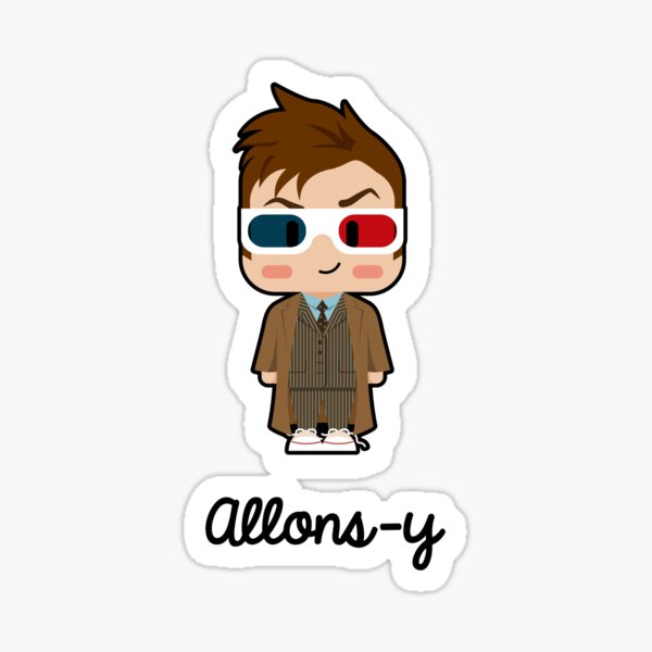 The Oncoming Cute Sticker