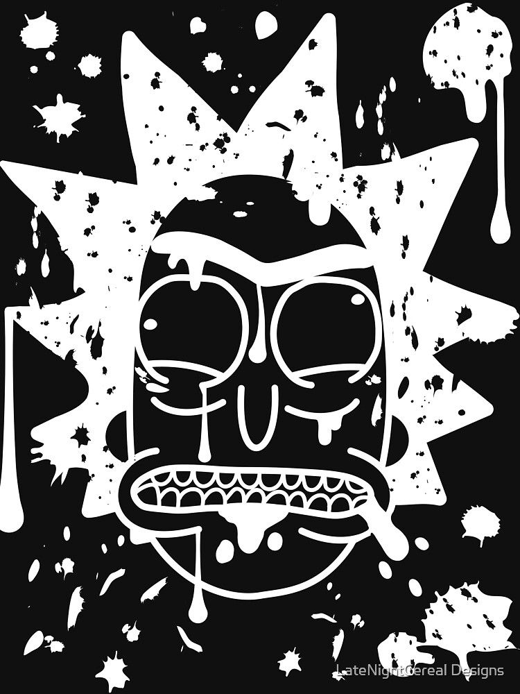 Dripping spit Rick Sanchez White by cook13c