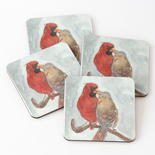 Item preview, Cardinal in Love T-Shirt designed and sold by Martinacor.