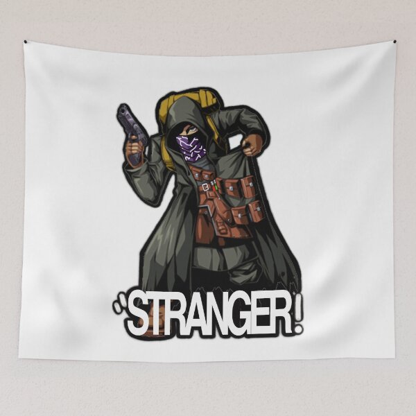 Item preview, Resident Evil 4 Merchant Stranger (Black OutLine) designed and sold by Brazz Official.