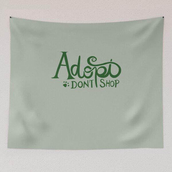 Item preview, Adopt don't shop designed and sold by FrictionMaxxing.