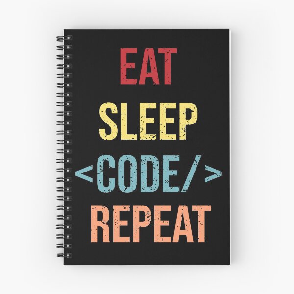 Item preview, Eat, Sleep, Code, Repeat designed and sold by eulonix.