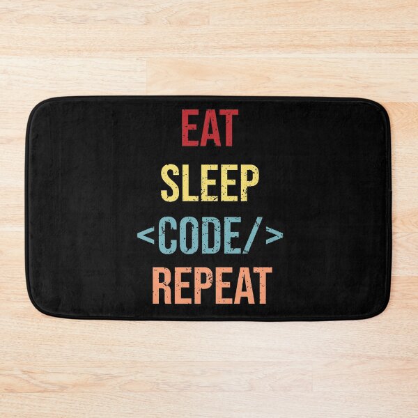 Item preview, Eat, Sleep, Code, Repeat designed and sold by eulonix.