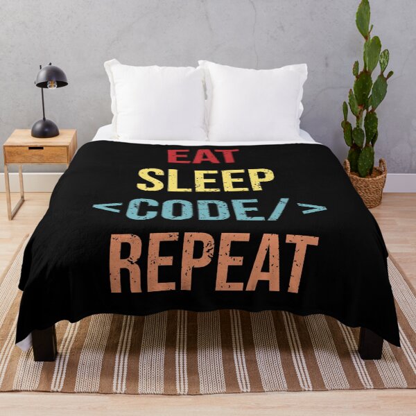 Item preview, Eat, Sleep, Code, Repeat designed and sold by eulonix.