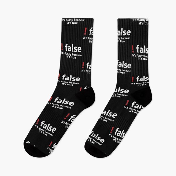 Item preview, !False - It's funny because its true designed and sold by eulonix.
