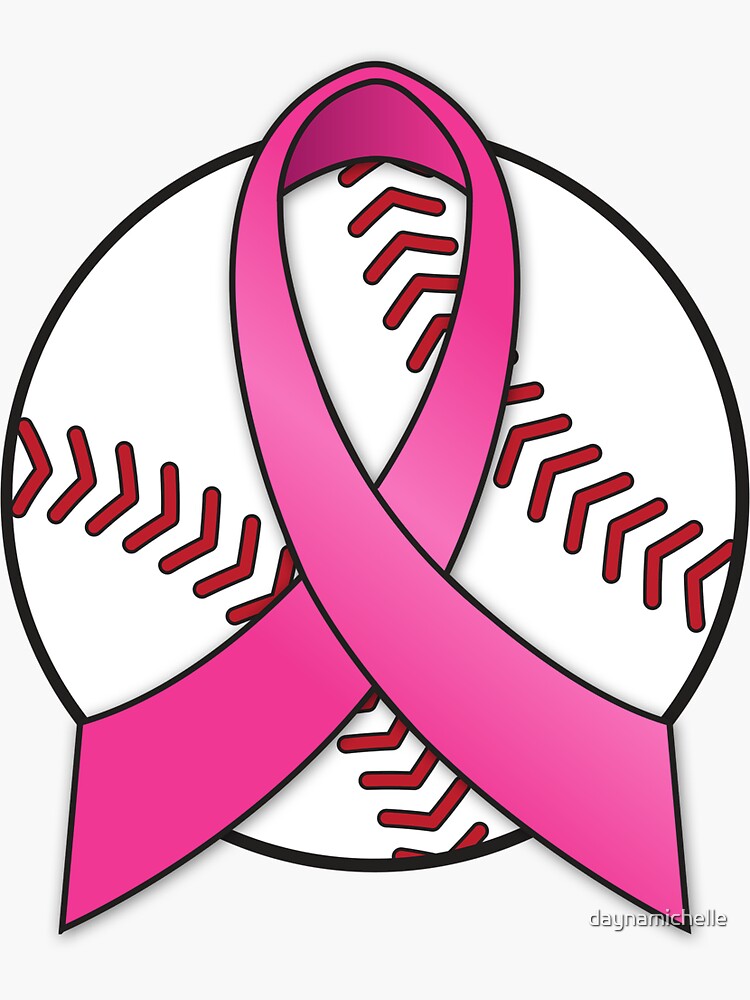 Baseball & Pink Ribbon