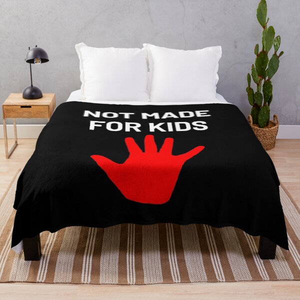 Item preview, Not Made for Kids Online Video Creators COPPA Protest designed and sold by Ivy Lily Art.