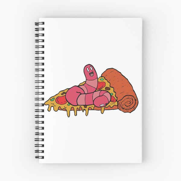 Item preview, Wormy Pizza designed and sold by Moonstone Ghosts.