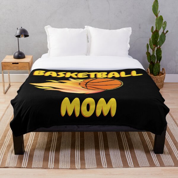 Item preview, Basketball Mom Fiery Basketball Gift Design designed and sold by LostLatticework.