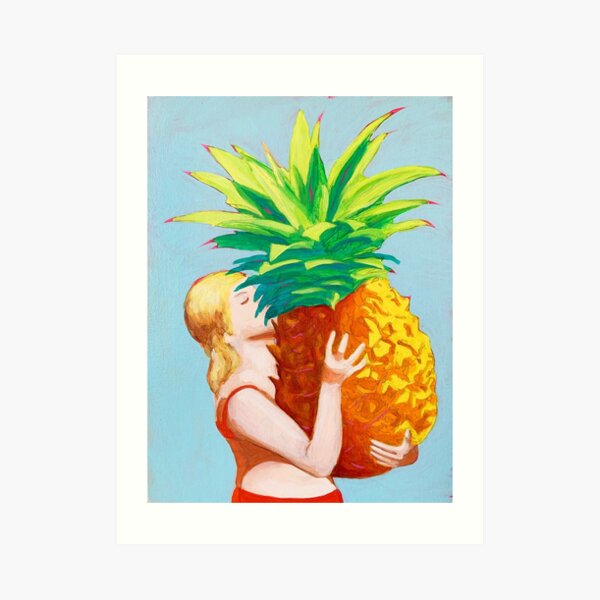 Pineapple Princess #3 Art Print