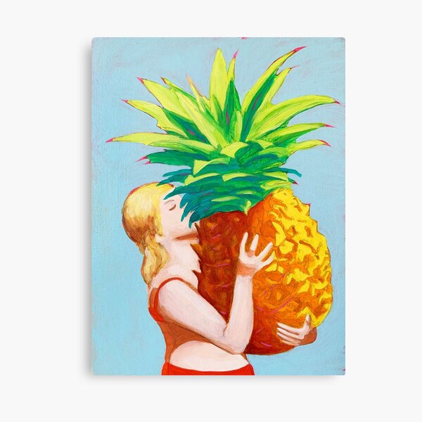 Pineapple Princess #3 Canvas Print