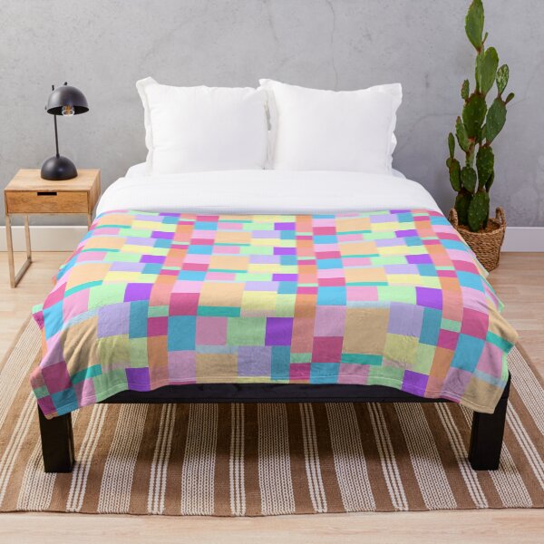 Item preview, Rainbow squares designed and sold by FlowerShi.