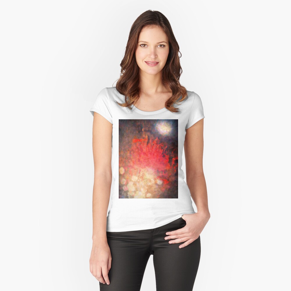 Item preview, Fitted Scoop T-Shirt designed and sold by JeffreyKimCarr.