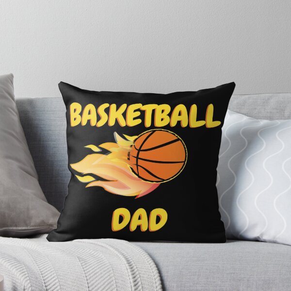 Item preview, Basketball Dad Fiery Basketball Gift Design designed and sold by LostLatticework.