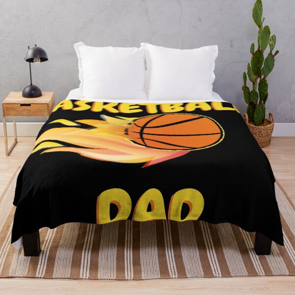 Item preview, Basketball Dad Fiery Basketball Gift Design designed and sold by LostLatticework.