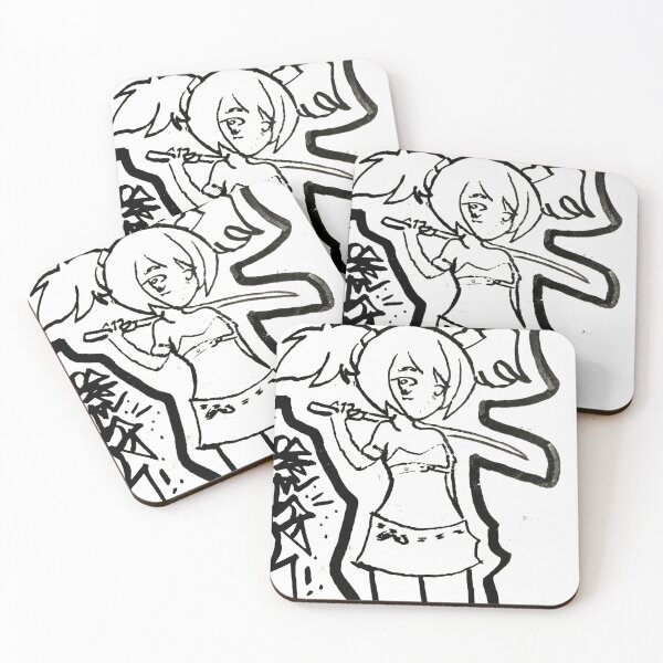 Item preview, Area 2 Graffiti Anime Girl / Samurai designed and sold by Suspectnina.
