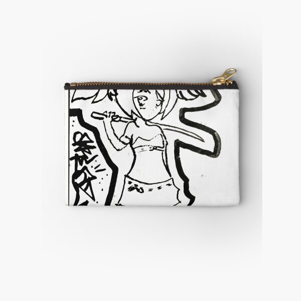Item preview, Area 2 Graffiti Anime Girl / Samurai designed and sold by Suspectnina.
