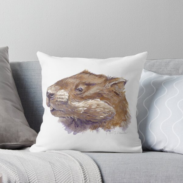 Item preview, Retrato de una marmota designed and sold by April Neander.