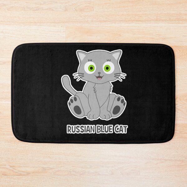Item preview, Russian Blue Cat Lover T-Shirt, Russian Blue Mama Shirt, Russian Blue Tee, Russian Blue Dad Tshirt, Russian Blue Gift for Women designed and sold by LusterCraft.