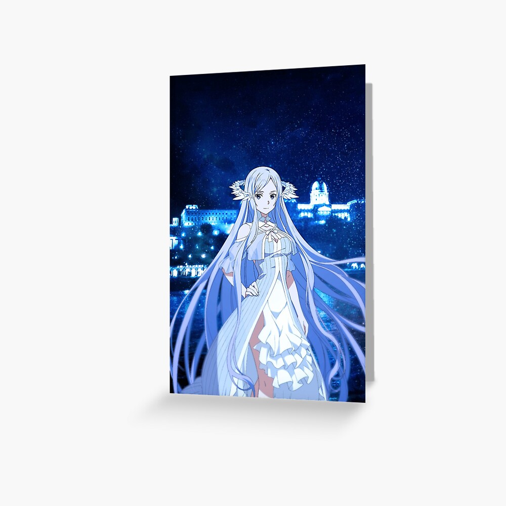 Administrator Sword Art Online Alicization Quinella Greeting Card By Akw Art Design Redbubble