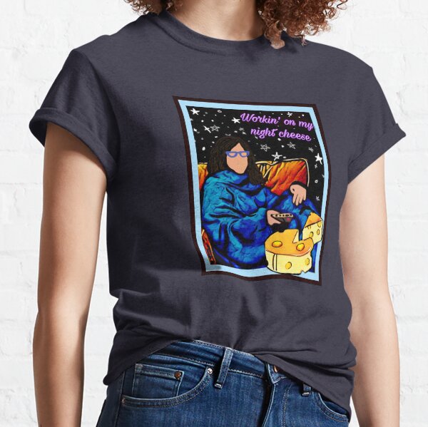 Workin' on my Night Cheese: Liz Lemon. Classic T-Shirt