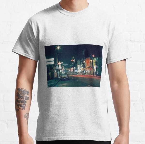 View of East Pender Street at night (c. 1970s) Classic T-Shirt