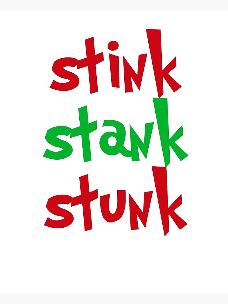 Stink Stank Stunk Free Printable Printable World Holiday