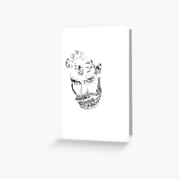 Gallo's portrait Greeting Card