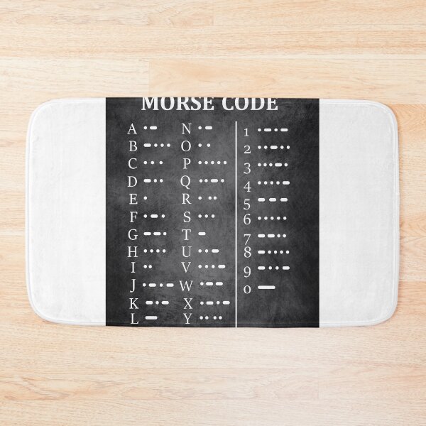 Item preview, Morse Code chart designed and sold by culturestash.