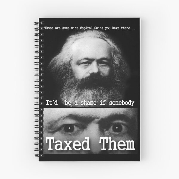 Item preview, Those Are Some Nice Capital Gains You Have-KARL_MARX четыре_черный designed and sold by Clandestocracy.