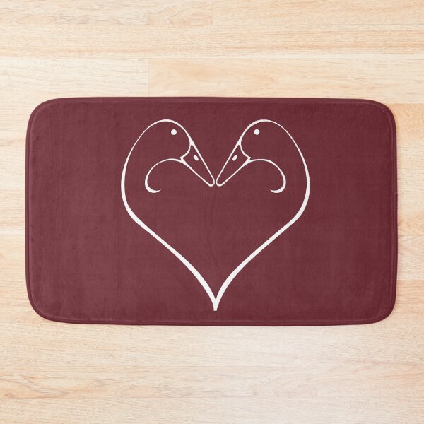 Item preview, duck heart designed and sold by anatida.